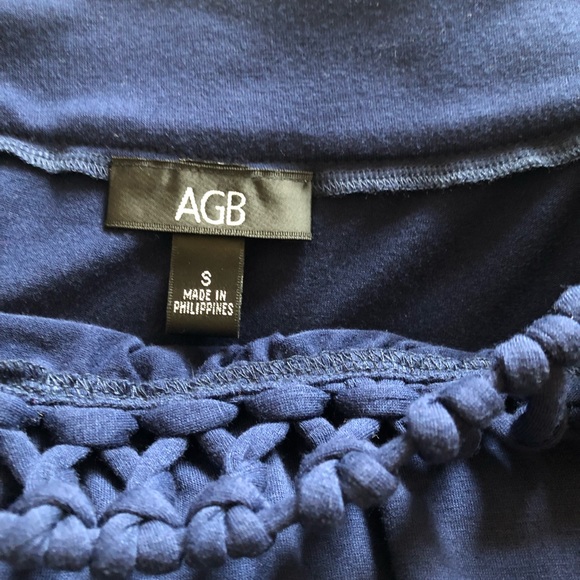 PREOWNED AGB DARK BLUE TOP - USED GOOD CONDITION - Picture 6 of 8